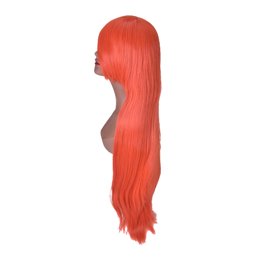 35inch extra long synthetic wig with different colors